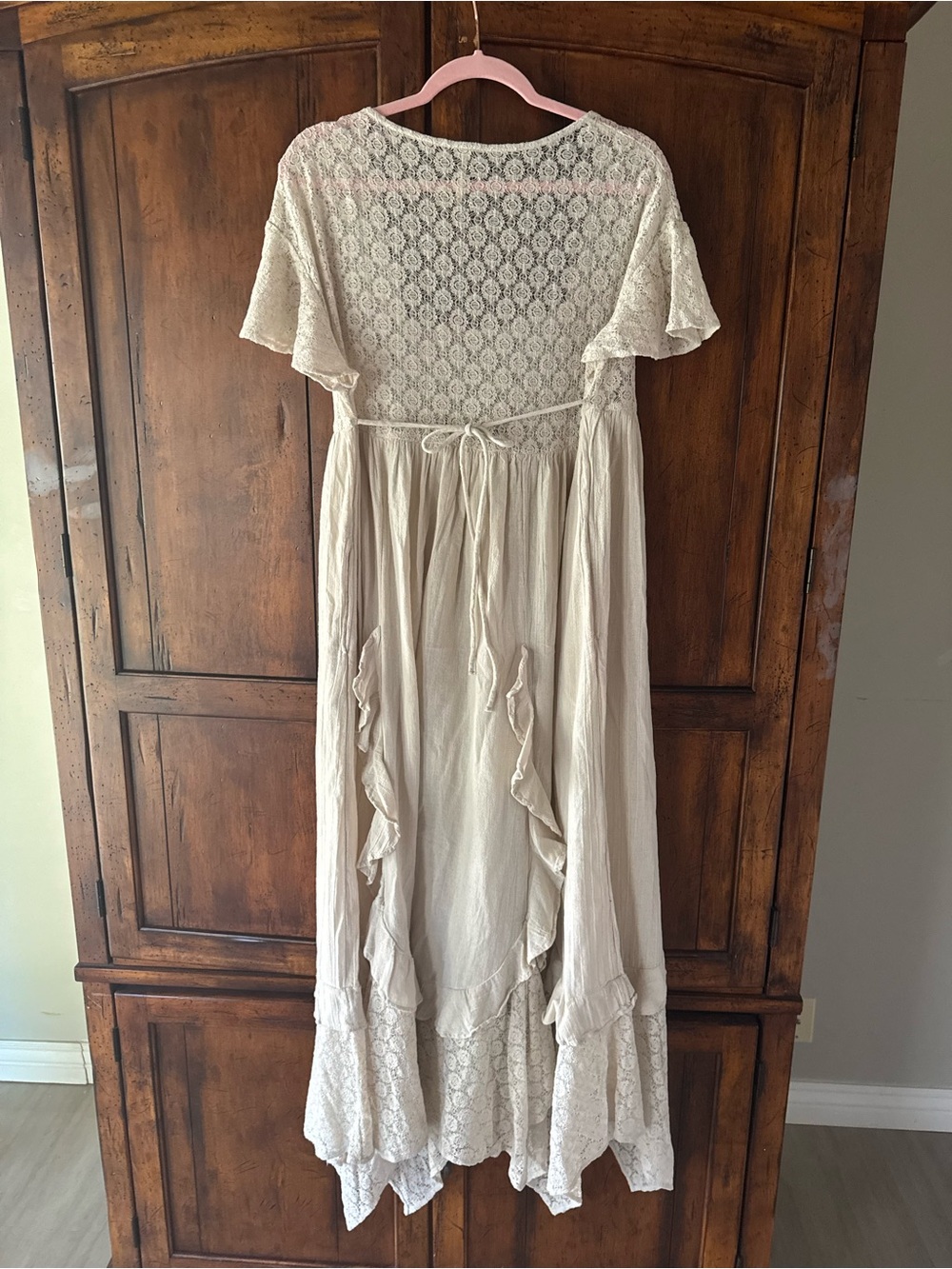 Free People Bring The Romance Midi Dress Size Small - Picture 7 of 9